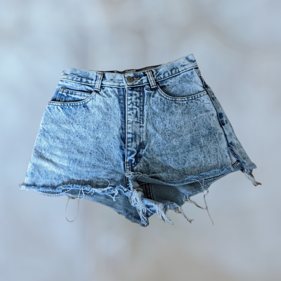 Jordache Pants - Vintage Jordache Acid Wash Shorts